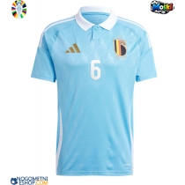 Moški Nogometni dresi Belgija Axel Witsel #6 Gostujoči EP 2024 Kratek Rokav